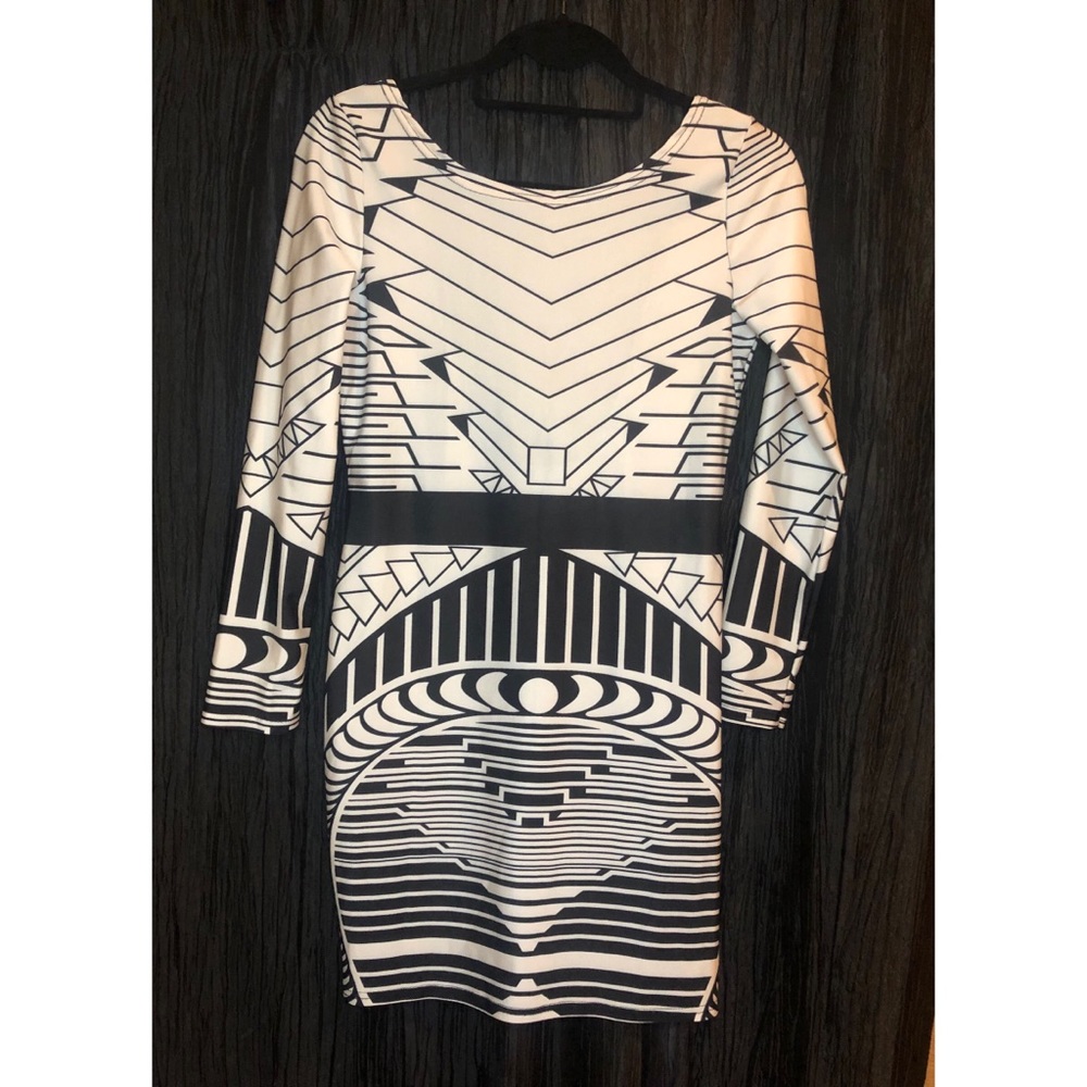 Black and White Dress